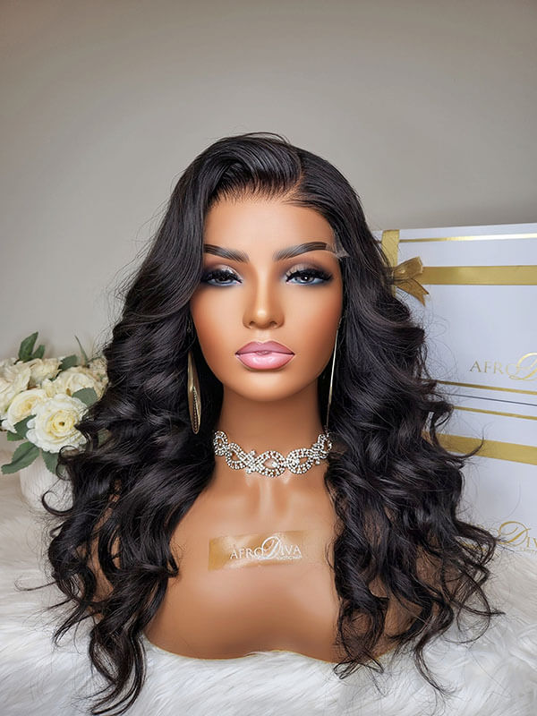 Divalush Wavy Texture Wig Afrodiva