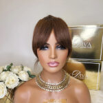 Clipin bangs | Chocolate Brown